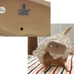 希少 リヤドロ 01012437 高さ42cm 大型 フィギュリン 元箱付き LLADRO 美しさの反映/REFLEJOS DE BELLEZA/REFLECTIONS OF BEAUTY 磁器 陶器 置物 オブジェ ポーセリン 人形 フィギュアの画像
