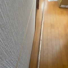 手すり用　タモ集成手すり長さ2.5m丸棒　直径35mm