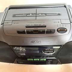 【G491】Victor/ビクター/3CD/バブルラジカセ/RC-XC5/CDラジカセ/ラジオの画像