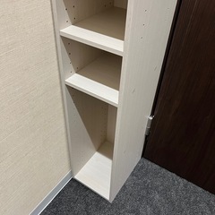 棚　ニトリ　スリム　ホワイト
