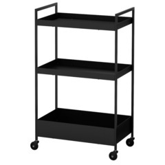 IKEA ワゴン  ブラック