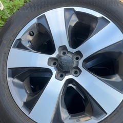 スバルXVハイブリッド純正ホイール4本7Jx17+48 100-...