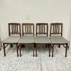  19055   ダイニングチェア　4脚セット   ◆大阪市内・東大阪市他 6,000円以上ご購入で無料配達いたします！◆ ※京都・高槻・枚方方面◆神戸・西宮・尼崎方面◆生駒方面、大阪南部方面　それぞれ条件付き無料配送あり！            