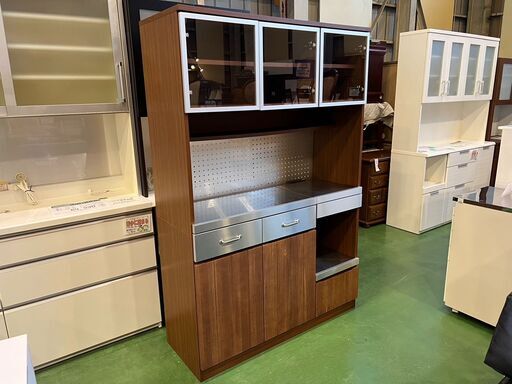 商談中【愛品館八千代店】unico　ウニコ　STRADA　３枚扉キッチンボード