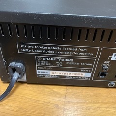 シャープ　　MDレコーダーの画像