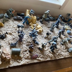 ジオラマ　フィギュア　ガンダムの画像