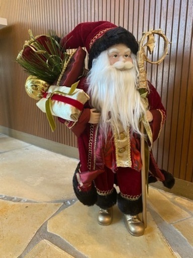 クリスマスオブジェ　サンタクロース
