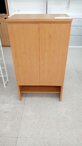 ★ジモティ割あり★  シューズボックス ブラウン H108×D39×W60 クリーニング済み TJ7712