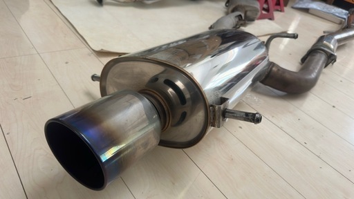 GDB F型G型用HKSスーパーターボマフラー