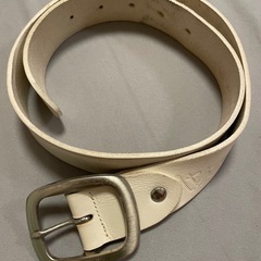 革の白ベルト