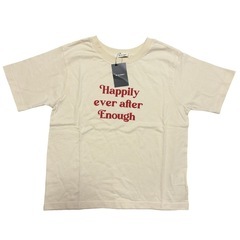 w closet ダブルクローゼット Tシャツ ベージュ ロゴT...