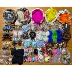 E 雑貨 ヘアアクセサリー レディース キッズ 髪ゴム ピン カ...