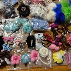 E 雑貨 ヘアアクセサリー レディース キッズ 髪ゴム ピン カチューシャの画像