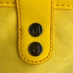 12/29まで⭐︎MARK JACOBS マークジェイコブス　トートバッグ　イエロー　外ポケット付きの画像