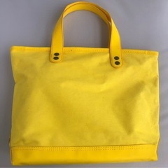 12/29まで⭐︎MARK JACOBS マークジェイコブス　トートバッグ　イエロー　外ポケット付きの画像