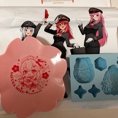 お盆セール！ホロライブ！！食器　イラスト　エコバッグ