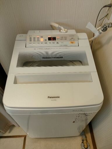 【Panasonic製洗濯機】2018年製全自動洗濯機（屋内使用、パーツ洗浄済）