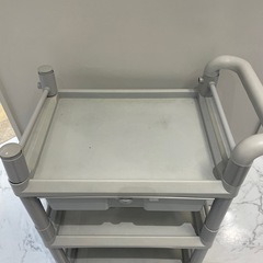 エステ ワゴン 収納 3段の画像