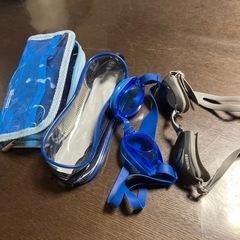 プールや水遊びにスイムゴーグル　2個セット