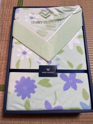 【新品】綿毛布　MARIO VALENTINO 8/15まで
