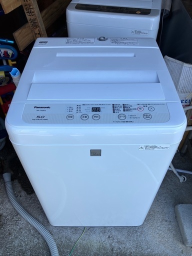 ☆洗濯機 パナソニック 5.0kg　2017年製