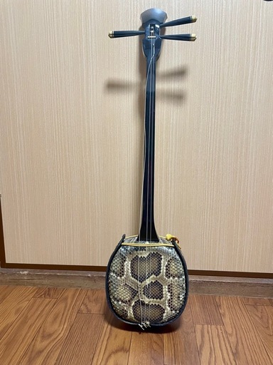 三線　本革　‼︎