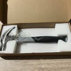 【未使用】釘抜きハンマー グラスファイバーハンドル 約567g 金槌