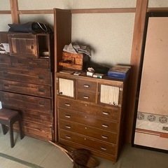 【静岡県掛川市】桐タンス、二層式洗濯機、ブラウン管テレビ差し上げますの画像