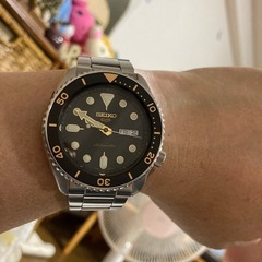 【純正BOX付属】セイコー SEIKO 腕時計 5 SPORTS 海外モデル 自動巻き(手巻付き) "SKX Sports Style" ブラック/ゴールド SRPD57K1 メンズ [逆輸入品]の画像