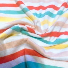 TOMMY JEANS トミージーンズ マルチカラーボーダーTeeの画像