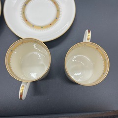 ミキモト インターナショナル　デミタスカップ&ソーサー　２客セットの画像