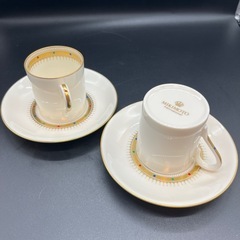 ミキモト インターナショナル　デミタスカップ&ソーサー　２客セット
