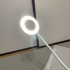 クリップ式照明の画像