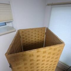 連折りたたみスクリーン パーテション　間仕切り スクリーン 衝立 4連日除けの画像