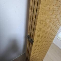 連折りたたみスクリーン パーテション　間仕切り スクリーン 衝立 4連日除けの画像