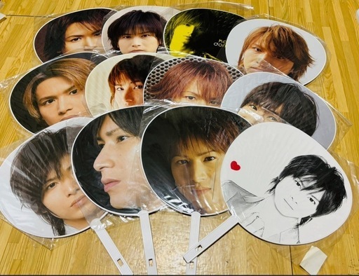 KinKi Kids 堂本光一＆堂本剛　ジャンボうちわ