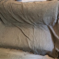 無料2人掛けソファ譲りますの画像