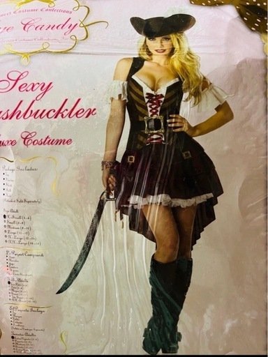 海賊風　コスチューム　【ハロウィン/クリスマス・仮装】