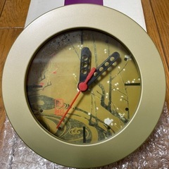 壁掛け用　和柄時計の画像