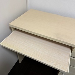 デスクとチェア　セットの画像