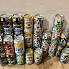 【お取り引き中】お酒(チューハイ、ハイボール)33点まとめ売りの画像