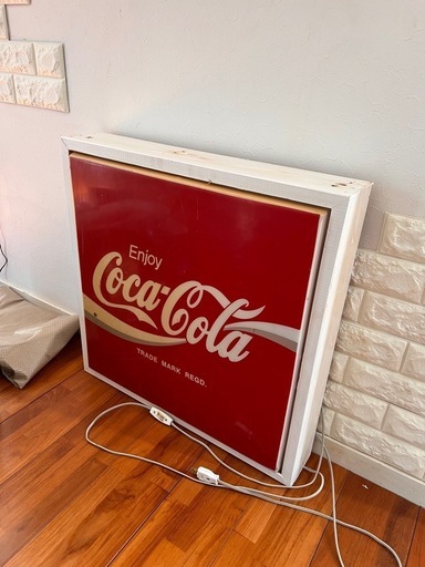 コカコーラ　非売品　レア　アンティーク　限定　看板　ペプシ　コレクション　ネオン　特大　名護市