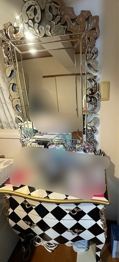 テーブル 鏡 セット