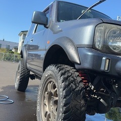 ジムニー　jb23 オーバーフェンダーの画像