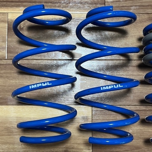 納車外し品 日産FE13オーラ 2WD用 IMPUL スポーツコイルスプリング
