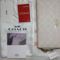 COACH女性用長財布の画像