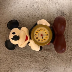 ミッキーマウス置き時計