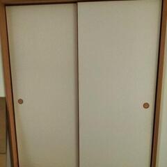 解体のため9/1迄のお渡し　(値下げ)　ふすま2枚