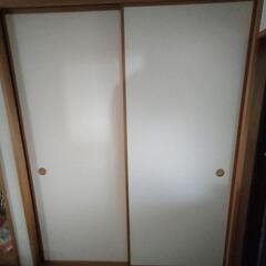 解体のため9/1迄のお渡し　(値下げ)　襖2枚　押入用