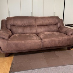 取引中　中古ソファ　取りに来られる方限定　8月9日までの画像